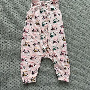 Caden Lane Pink and Green Bodysuit One Piece